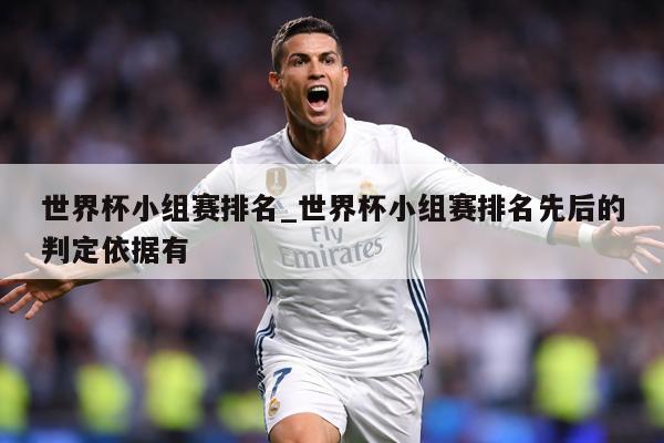 世界杯小组赛排名_世界杯小组赛排名先后的判定依据有